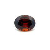 6.44cts Natural Brownish Orange Zircon Gemstone - Oval Shape - 26772RGT