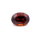 6.59cts Natural Brownish Orange Zircon Gemstone - Oval Shape - 26773RGT