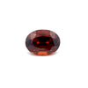 6.59cts Natural Brownish Orange Zircon Gemstone - Oval Shape - 26773RGT