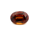 9.02cts Natural Brownish Orange Zircon Gemstone - Oval Shape - 26776RGT