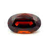 13.57cts Natural Brownish Orange Zircon Gemstone - Oval Shape - 26778RGT