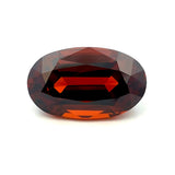 13.57cts Natural Brownish Orange Zircon Gemstone - Oval Shape - 26778RGT