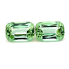 9.94cts Natural Green Tourmaline Gemstone Pair - Cushion Shape - 26847RGT