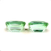 9.94cts Natural Green Tourmaline Gemstone Pair - Cushion Shape - 26847RGT