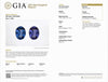1.54cts GIA Natural Color Change Cobalt Spinel Gemstone - Oval Shape - 26857RGT