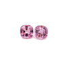 2.06cts Natural Pink Burma Spinel Gemstone Pair - Cushion Shape - 26886RGT