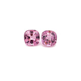 2.06cts Natural Pink Burma Spinel Gemstone Pair - Cushion Shape - 26886RGT
