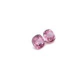 2.06cts Natural Pink Burma Spinel Gemstone Pair - Cushion Shape - 26886RGT