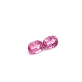 2.07cts Natural Pink Burma Spinel Gemstone Pair - Oval Shape - 26887RGT