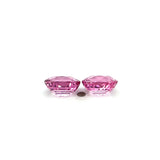 2.07cts Natural Sakura Pink Burma Spinel Gemstone Pair - Oval Shape - 26888RGT