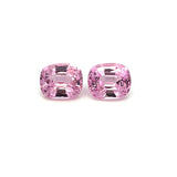 2.14cts Natural Pink Burma Spinel Gemstone Pair - Cushion Shape - 26890RGT