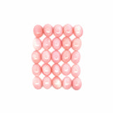 27.41cts 25Pcs Lot Natural Pink Opal Gemstone - 8X6MM Oval Cabochon - RGTPO