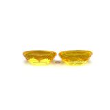 3.89cts Natural Beryllium Yellow Sapphire Gemstone - Cushion Shape - RS