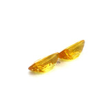 3.89cts Natural Beryllium Yellow Sapphire Gemstone - Cushion Shape - RS