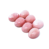 35.29cts 7Pcs Lot Natural Pink Opal Gemstone - 13X10MM Oval Cabochon - RGTPO