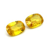 4.50cts Natural Beryllium Yellow Sapphire Gemstone - Cushion Shape - RS