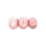 40.74cts 3Pcs Natural Pink Opal Gemstone - 20X15MM Oval Cabochon - RGTPO