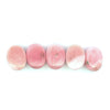43.65cts 5Pcs Lot Natural Pink Opal Gemstone - 16X12MM Oval Cabochon - RGTPO