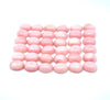 60.15cts 36Pcs Lot Natural Pink Opal Gemstone - 9X7MM Oval Cabochon - RGTPO