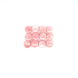 9.48cts 12Pcs Lot Natural Pink Opal Gemstone - 6 MM Round Cabochon - RGTPO