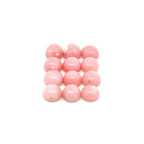 9.48cts 12Pcs Lot Natural Pink Opal Gemstone - 6 MM Round Cabochon - RGTPO