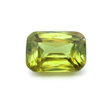 7.18cts Natural Green Sphene Gemstone - Cushion Shape - D25004