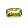 4.60cts Natural Green Sphene Gemstone - Cushion Shape - D25009