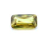 4.60cts Natural Green Sphene Gemstone - Cushion Shape - D25009