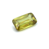 4.60cts Natural Green Sphene Gemstone - Cushion Shape - D25009