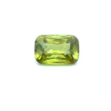 2.97cts Natural Green Sphene Gemstone - Cushion Shape - D25020