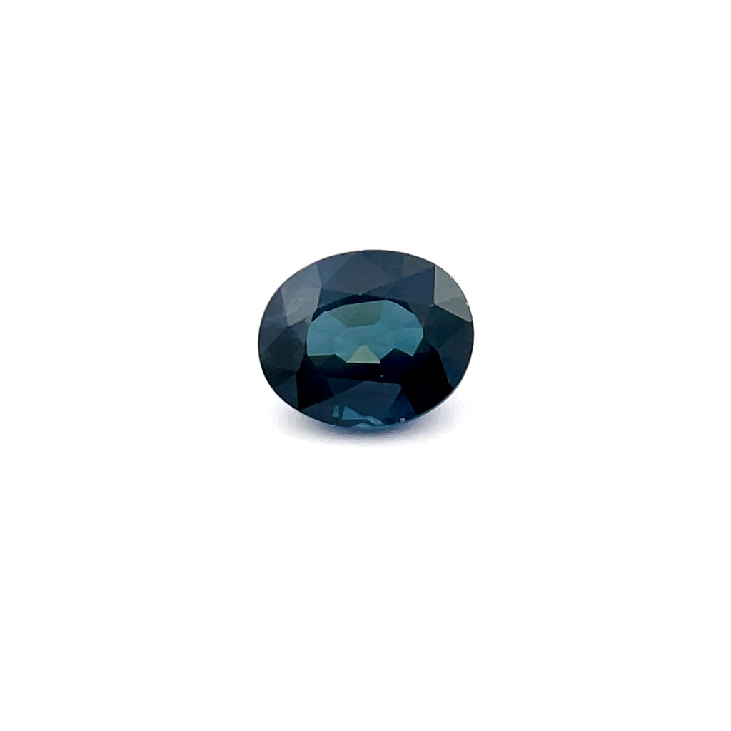 2.01cts Natural Heated Blue Sapphire Gemstone - Oval Shape - D25096