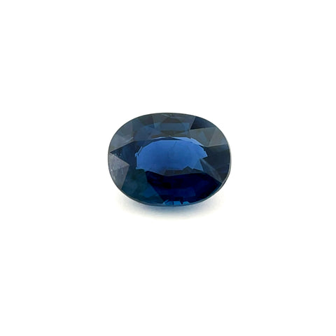 2.27cts Natural Heated Blue Sapphire Gemstone - Oval Shape - D25103