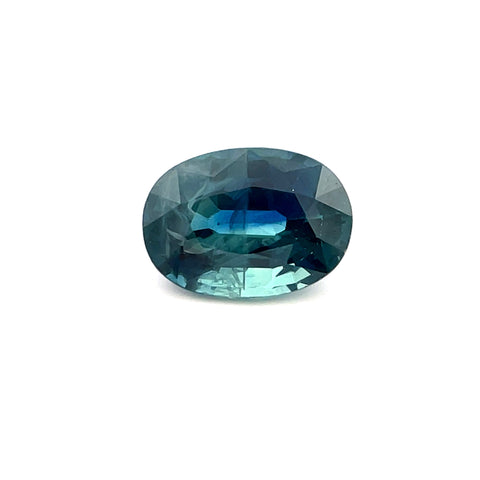 4.09cts AGL Natural Heated Blue Sapphire Gemstone - Oval Shape - D25104