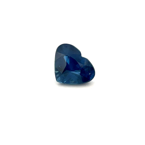 1.98cts Natural Heated Blue Sapphire Gemstone - Heart Shape - D25106