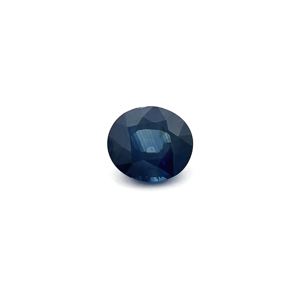 1.64cts Natural Heated Blue Sapphire Gemstone - Oval Shape - D25113