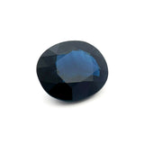 7.78cts Natural Heated Blue Sapphire Gemstone - Oval Shape - D25114