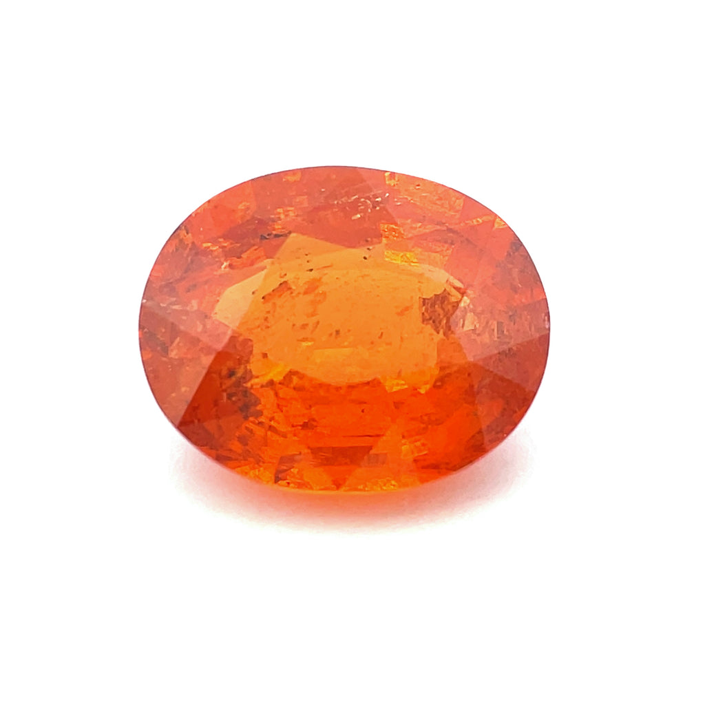 10.68cts Natural Fanta Spessartite Garnet Gemstone - Oval Shape - D25123
