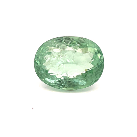 9.06cts Natural Green Paraiba Tourmaline Gemstone - Oval Shape - D25126
