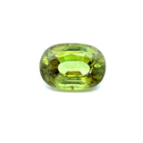 5.95cts Natural Green Sphene Gemstone - Oval Shape - D25141
