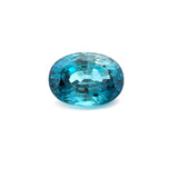 6.25cts Natural Blue Zircon Gemstone - Oval Shape - 26211RGT
