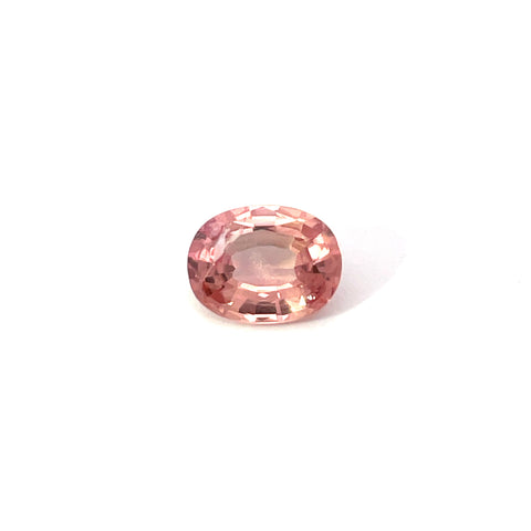 1.41 cts Natural Padparadscha Sapphire Gemstone - Oval Shape - JS-30