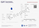 5.08cts GIT Natural Unheated Blue Sapphire Gemstone - Oval Shape - 26516RGT
