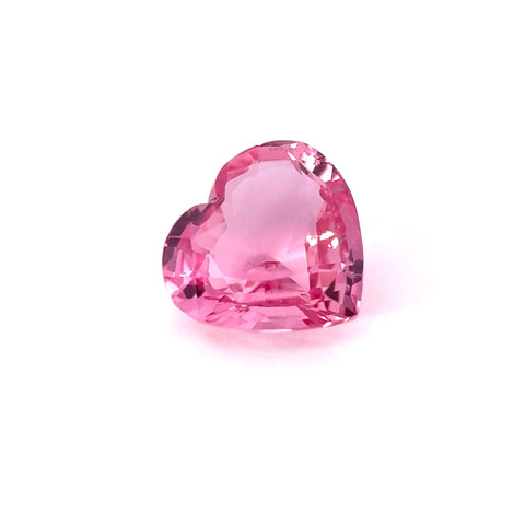 2.04 cts Natural Unheated Pink Sapphire Gemstone - Heart Shape - RGT - GIA Certified