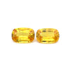 3.86cts Natural Beryllium Yellow Sapphire Gemstone - Cushion Shape - RS
