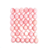 60.15cts 36Pcs Lot Natural Pink Opal Gemstone - 9X7MM Oval Cabochon - RGTPO