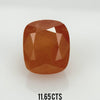 11.65cts Natural Gemstone Mandarin Spessartite Garnet - Cushion Shape - 1309RGT