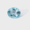 3.17 cts Natural Blue Aquamarine Gemstone - Oval Shape - 23061RGT