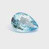 3.79 cts Natural  Blue Aquamarine Gemstone - Pear Shape -1734RGT