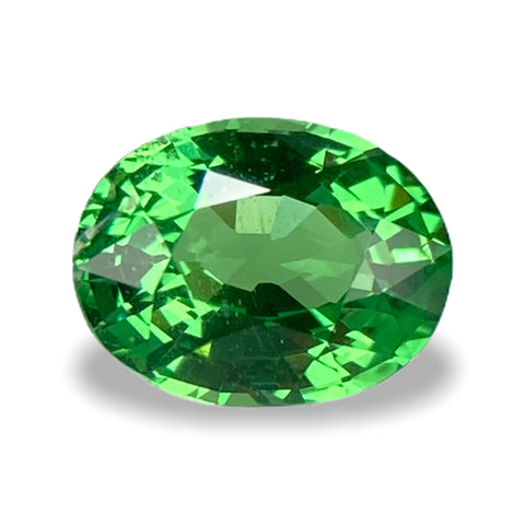 1.04cts Natural Gemstone Mint Green Tsavorite Garnet - Oval Shape - 118RGT