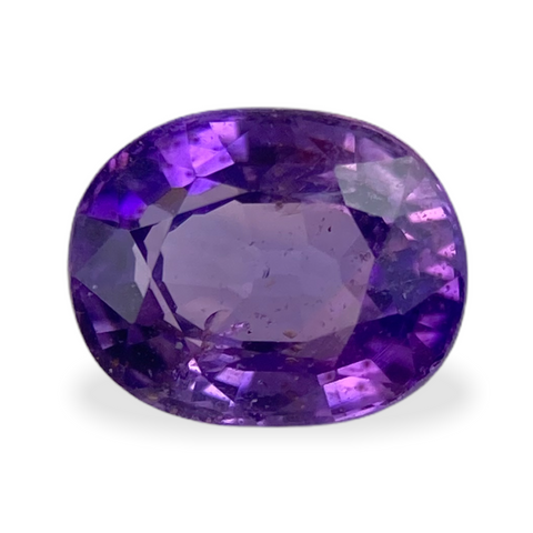 1.05cts Natural Unheated Violet Sapphire - Oval Shape - 1211RGT16
